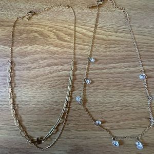 Gold Choker Necklace Set